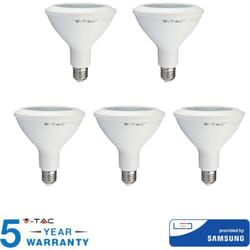 Pro Lampadina led Chip Samsung E27 12,8W Bianco Caldo 5 Pezzi - V-tac