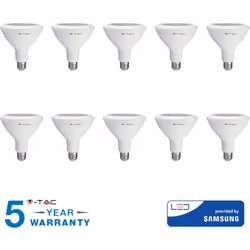V-TAC PRO Lampadina LED Chip Samsung E27 12,8W PAR38 3000K - SKU 21150 Codice SKU: 21150 Codice Famiglia: VT-238 Marchio: V-T ...