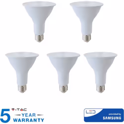 V-TAC PRO Lampadina LED Chip Samsung E27 11W PAR30 3000K - SKU 21153 Codice SKU: 21153 Codice Famiglia: VT-230-N Marchio: V-T ...