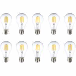 V-TAC Lampadina LED E27 10W A67 Filamento 4000K - SKU 214411 Codice SKU: 214411 Codice Famiglia: VT-1981 Marchio: V-TAC Garan ...