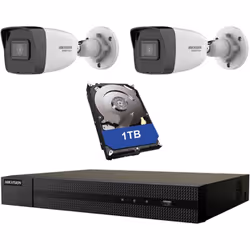 Kit di Videosorveglianza HWN-2104-4P e HWI-B020H 2.8MM – Sistema NVR con 4 Canali e Telecamere HD Questo kit di videosorvegli ...