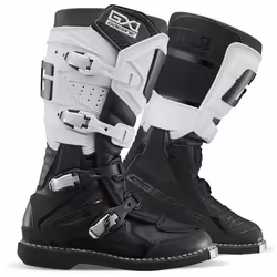 Gaerne GX-1 Goodyear Stivali da motocross, nero-bianco, dimensione 45 per uomo