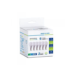 V-tac - 6 pz Lampada a Led E14 P45 5,5W Bianco Neutro 4000K Forma Bulbo 180 Gradi 220V SKU-2734