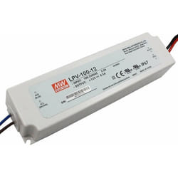 Mean Well - Alimentatore Switching 102W 12Vdc 8.5A Singola Uscita LPV-100-12 IP67 meanwell