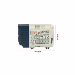 Un Alimentatore Led Driver CC Professionale Marca MW MEAN WELL Modello LCM-25DA Dimmerabile 2 in 1 Con DALI e Pulsante N.O. N ...