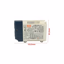 Un Alimentatore Led Driver CC Professionale Marca MW MEAN WELL Modello LCM-40 Dimmerabile 3 in 1 Con Segnale 0-10VDC,10V PWM ...