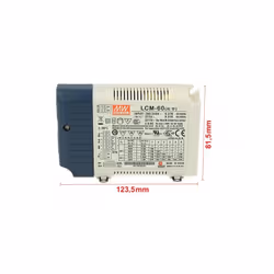 Un Alimentatore Led Driver CC Professionale Marca MW MEAN WELL Modello LCM-60 Dimmerabile 3 in 1 Con Segnale 0-10VDC,10V PWM  ...