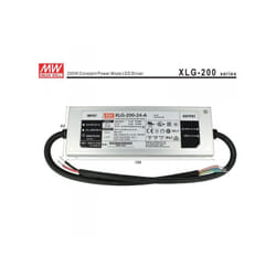 Mean Well - Alimentatore Trasformatore mw Impermeabile IP67 24V 200W 8,3A XLG-200-24-A