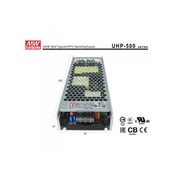 Mean Well - Alimentatore mw cv 12V 500W 41,7A Senza Ventola UHP-500-12 Trasformatore Da ac 220V a dc 12V Per Luci Led Interno