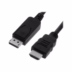 Nilox NX090208102, 2 m, DisplayPort, HDMI tipo A (Standard), Maschio, Maschio, Nero