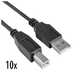 Nilox NX090301134 cavo USB USB 2.0 1,8 m USB A USB B Nero