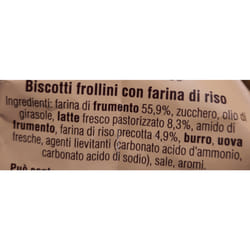 Open Food 8076809518581 biscotto