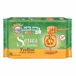 Mulino Bianco Frollini al Miele Millefiori Senza Glutine 250g