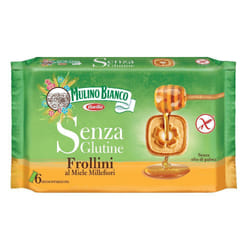 Mulino Bianco Frollini al Miele Millefiori Senza Glutine 250g