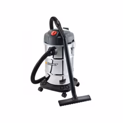 Watt 1600 - Potenza aspirazione > 27 kPa Serbatoio acciaio l 30 - Peso Kg 7,2 Attacco mm 35 - Tubo plastica m 2,0 Motore sile ...