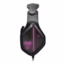 Techmade TM-M08 cuffia e auricolare Cablato A Padiglione Gaming USB tipo A Nero - Vista aggiuntiva 5