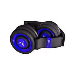 Techmade TM-046-BL cuffia e auricolare Con cavo e senza cavo A Padiglione MUSICA Micro-USB Bluetooth Nero, Blu