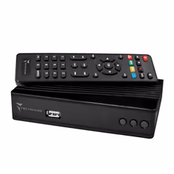 Techmade TM-GX1, Cavo, Ethernet (RJ-45), Terrestre, Full HD, DVB-C, DVB-T2, NTSC, PAL, PAL M, 480i, 480p, 576i, 576p, 720p, 1 ...
