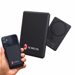 Techmade TM-WWQ73-MIL, 5000 mAh, Polimeri di litio (LiPo), Carica wireless, 5 V, Nero