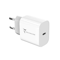 Techmade TM-381B Caricabatterie per dispositivi mobili Universale Bianco AC Ricarica rapida Interno