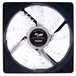 Zalman ZM-F3 FDB(SF), Ventilatore, 12 cm, 1200 Giri/min, Nero, Trasparente