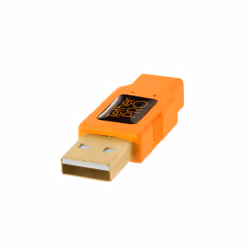 Tether Tools CU8015-ORG cavo USB USB 2.0 4,6 m USB A Mini-USB B Arancione - Vista aggiuntiva 4