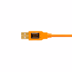 Tether Tools CU8015-ORG cavo USB USB 2.0 4,6 m USB A Mini-USB B Arancione - Vista aggiuntiva 5