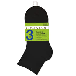 Golden Lady 3 calzini sporty nero Femmina Calzini per squadra 3 paio/a