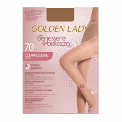 Golden Lady Collant 70 Den naturale taglia 4 benessere&bellezza