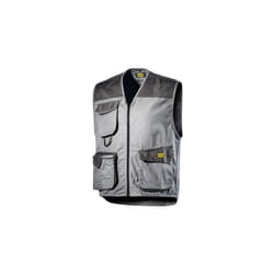 Gilet Multitasche Diadora Mover Grigio Acciaio - 702.160302 - size s