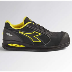 Scarpe antinfortunistiche basse Diadora Run Net Airbox Master Low S3 src esd - 46 - Nero/Giallo