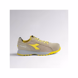 Taglie disponibili: 38, 39, 40, 41, 42, 43, 44, 45, 46 Calzatura di sicurezza bassa S1P vitello scamosciato e mesh. Caratteri ...
