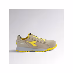 Taglie disponibili: 38, 39, 40, 41, 42, 43, 44, 45, 46 Calzatura di sicurezza bassa S1P vitello scamosciato e mesh. Caratteri ...