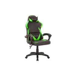 San Marco - Sedia da gaming verde e nera