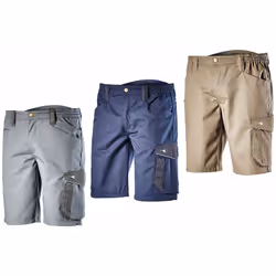 Pantaloncini da lavoro DIADORA Utility - Serie EASY, Modello BERMUDA POLY - S/XXXL Appartenenti alla serie EASY, i pantalonci ...