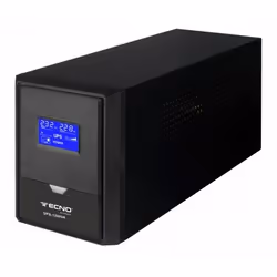 Tecno TC-1200VA-LCD, A linea interattiva, 1,2 kVA, 50 W, Sinusoidale, 145 V, 275 V