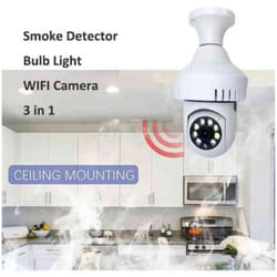 Telecamera Sorveglianza Ip Tc-4019-Smoke Rilevatore Fumo