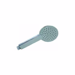 Docce Monofunzione Tonda-110 - in Abs Cromato Forma Sagomata - a 1 Getto Anticalcare - Testa Ømm. 110 - Attacco per Tubo Fles ...