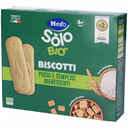 Biscotti biologici e prodotti in Italia con farina 100% italiana.
