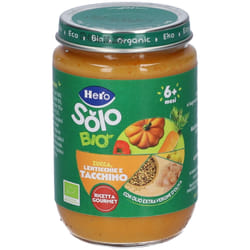 Hero Solo Omogeneizzato Zucca, Lenticchie e Tacchino 190 g Pappa