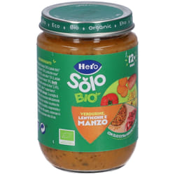Hero Solo Omogeneizzato Verdurine e Manzo Biologici 190 g Pappa