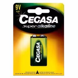 Cegasa B.6LR61, 6LR61, Alcalino, 1 pz, Multicolore, Blister