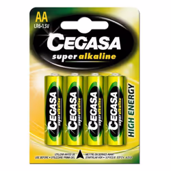 Cegasa batteria super alc lr6 blister 4 pz. EAN: 8410241001506