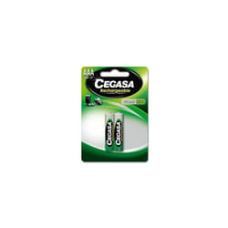 Cegasa - batteria ricaricabile hr03 800 mah 1,2v bl.2 pz.