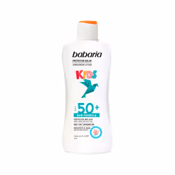 Babaria 31925, Latte per la protezione solare, Bottiglia, Pelle universale, 200 ml, Bambini, Aqua (Water), Octocrylene, Dibut ...