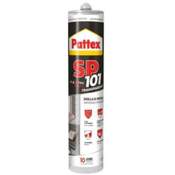 Henkel - Silicone trasparente pattex per tutti i materiali verniciabile - 1767969
