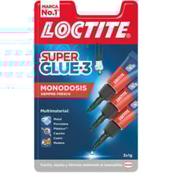 Loctite - mini trio Colle istantaneo impermeabile Super Glue - 3x1g - Per tutti i materiali