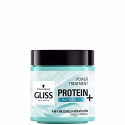 Schwarzkopf Gliss Protein+ Moisturising, 400 ml, Donna, Capelli rovinati, Capelli secchi, Tutti i colori, Idratante, Nutrient ...