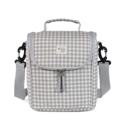Walking Mum Borsa Pappa I Love Vichy Grigio (Iv)