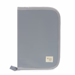 Walking Mum Portadocumenti Eco Mum Cloud, Custodia per documenti, Grigio, Cotone, Poliestere riciclato, Monocromatico, 190 mm ...